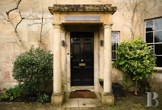 In Frome, a former vicarage dating from the early 19th century, attributed to the architect John Pincher